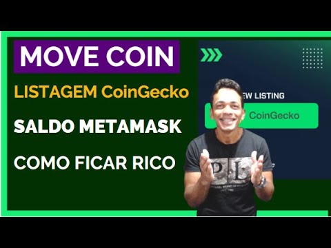 Move Coin Foi Listado No CoinGecko + Listagem Em Corretora, Como Ficar RICO Pré-venda