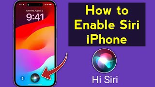iPhone Me Siri Kaise Use Kare | Siri Kaise Chalu Kare | How to Enable Siri