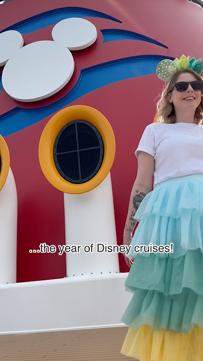 Excited for a year of adventures onboard! 🚢✨ #2025 #disneycruiseline #disneycruise