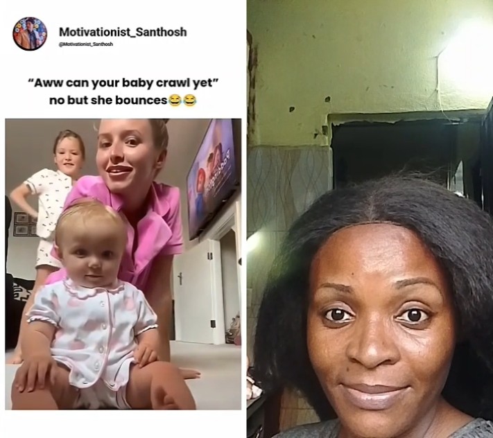 Wait Until You See How This Baby Moves! 😭🤣#Baby Milestone