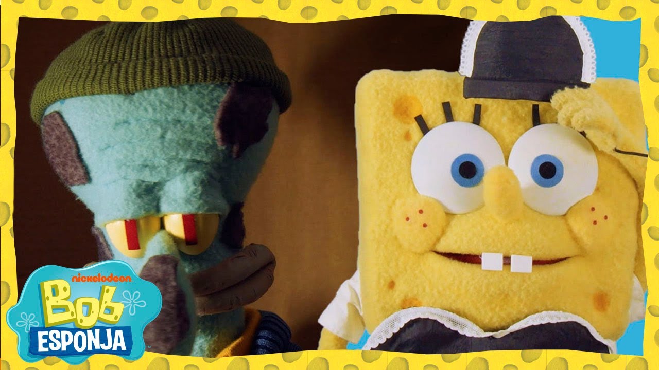 Bob Esponja | Bob Esponja cuida do Lula Molusco | Bob Esponja em Português