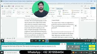 Word Chapter 2 Hands-On Exercise 2 Simulation Training | Word Chapter 2 Hands-On Exercise 2 Simulat