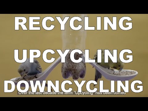 Video: Perbedaan Antara Recycle Dan Upcycle
