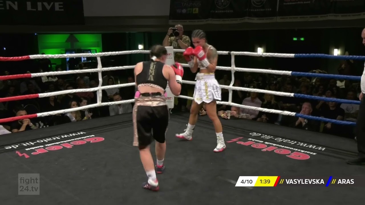 Svitlana Vasylevska vs Bilgenur Aras Boxen Live 2023 Full Fight