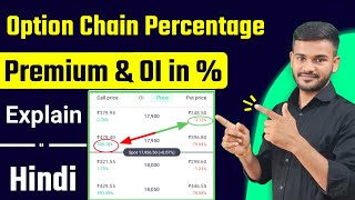 Option Chain Premium & OI Change in percentage | Basic Option Chain Explain in hindi - Sunil Sahu screenshot 5