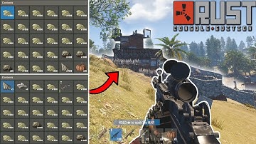 M249 Raiding - Rust Console Edition (Part 2/2)