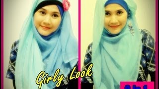Tutorial Hijab Paris Double By Didowardah  Part 8