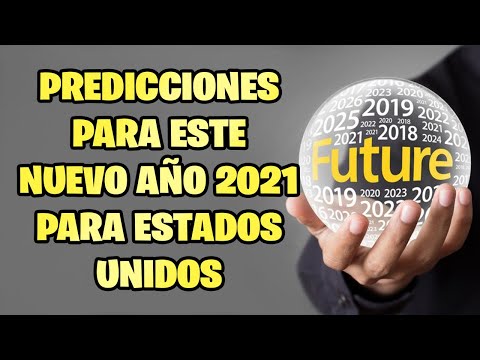 LOS PROBABLES ACONTECIMIENTOS EN ESTE NUEVO AÑO 2021 EN EEUU. @S.Galactica