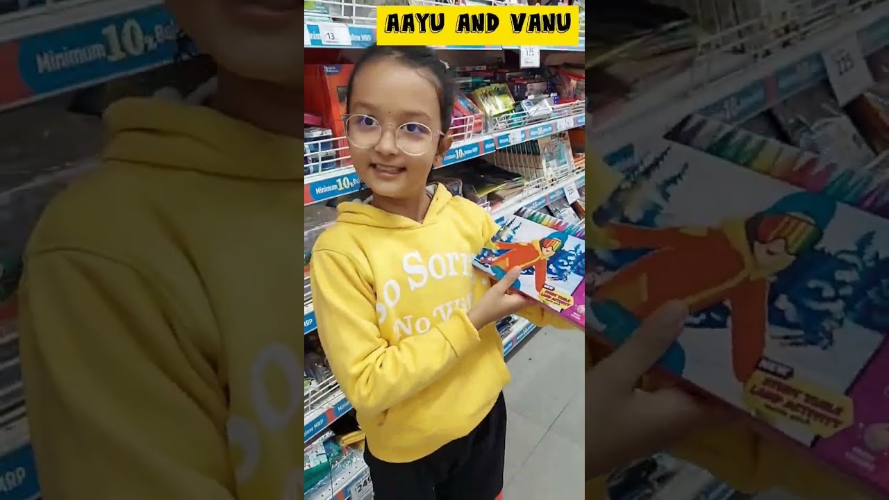 Mini Vlog 73 Aayu Vanu Ne Explore Ki Stationary Aayuandvanu Shorts Minivlog Ashortaday