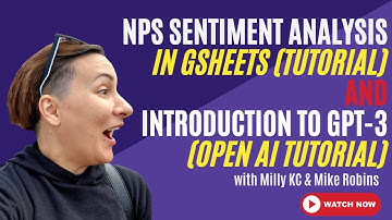 How to Use Google NLP with GSheets and GPT-3 to Analyze Sentiment