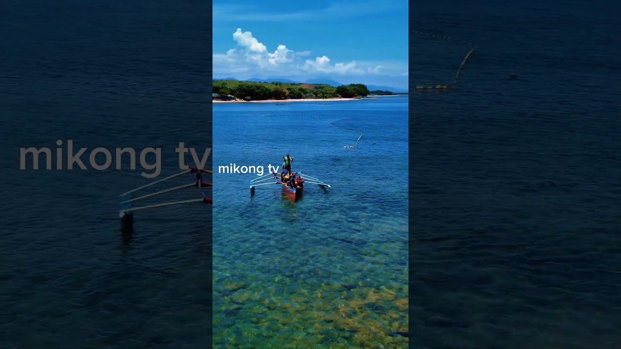 sunken ship in ilocos norte #mikongmotofarm #drone #djimini4k