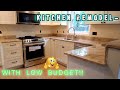 KITCHEN REMODEL with low budget!! $7,500