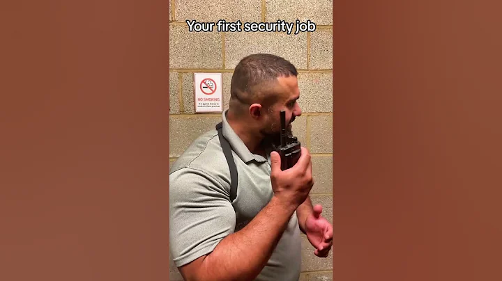 This is how I felt at my first security job😂 #foryou #foryoupagе #security