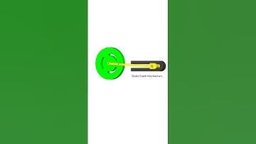 Slider Crank Mechanism #mechanicaldesign #solidworks