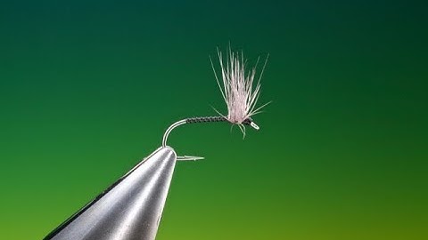Fly Tying the No See Um midge fly with Barry Ord Clarke