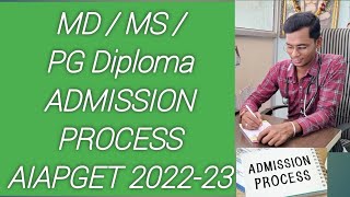 #1 AYURVEDA PG ADMISION 2022-23, AIA-PGET 2022, MD / MS / PG DIPLOMA ADMISSION IN AYURVEDA, PART-1