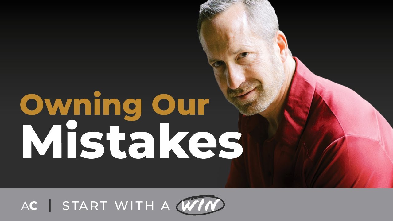 How to own your mistakes as a leader and unlock your potential - YouTube