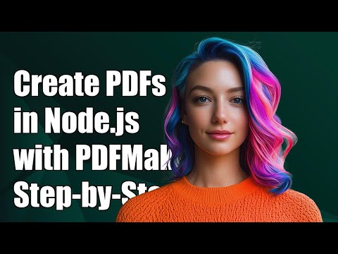 How to Create PDFs in Node.js with PDFMake and vfs_fonts: A Step-by-Step Guide