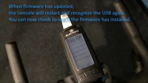 How to update firmware on the Stages SIC1 console