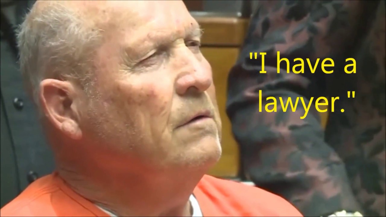The Voice of the Golden State Killer: Joseph James DeAngelo Court Appearance &