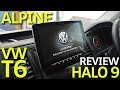 Alpine iLX-F903D Halo 9 Review - Volkswagen Transporter T6