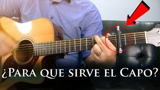 ¿Para que Sirve el Capo en la Guitarra?