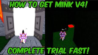 How To Complete Trial of Speed! (Get Mink V4 FAST!) | Blox Fruits Update 18 Race Awakening Guide screenshot 5