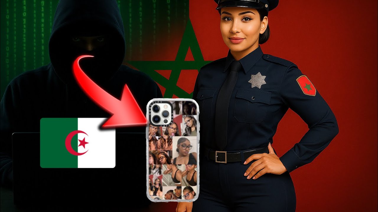 هاكر جزائري يخترق هاتف شرطية مغربية 🇲🇦🇩🇿😱