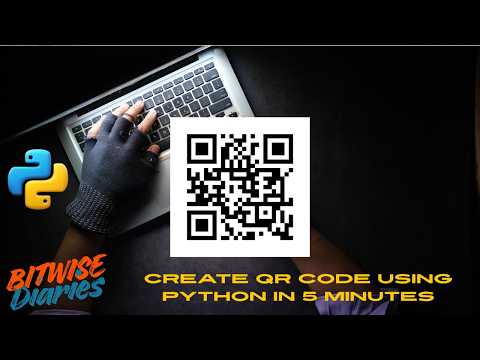 How to Create a QR Code Using Python | Beginner Friendly Mini Project 🐍