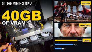 I Unlocked a $1,300 Mining GPU From 10GB to 40GB of VRAM for Local AI