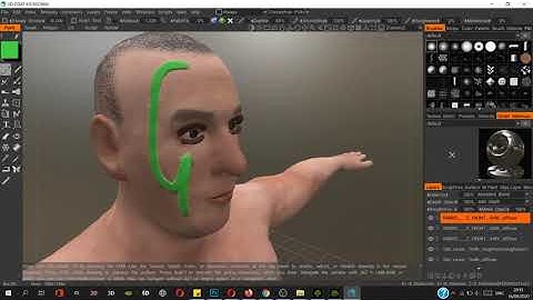 3D Coat: how to directly paint over 3d model and import the textures in Character Creator Reallusion