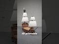 This pirate ship was 3D printed