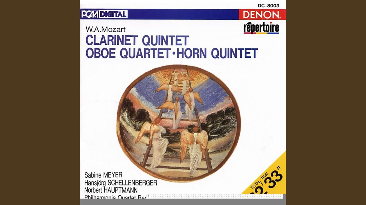 Quintet in C Minor, KV406 (516b) : III. Menuetto in Canone