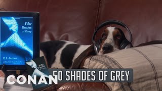 Pups Try Out Amazon’s Audiobooks For Dogs | CONAN on TBS