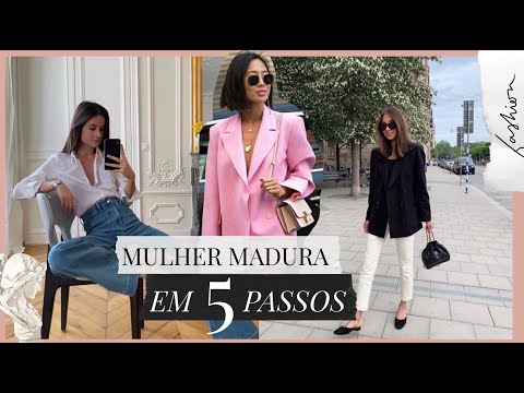 5 passos para ter uma imagem de mulher madura - Viihrocha