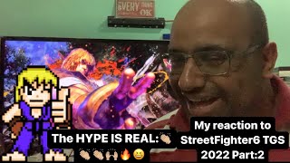 Dreamer Free react to:SF6 TGS2022 trailers PART:2 @streetfighter ?????