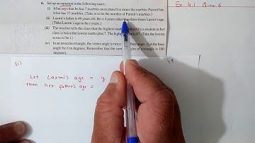 Q.6 Ex.4.1 Chapter:4 Simple Equations | Ncert Maths Class 7 | Cbse.