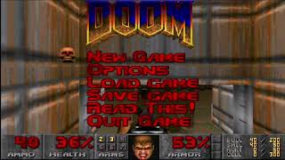 Doom running on an upgraded RiscPC 700