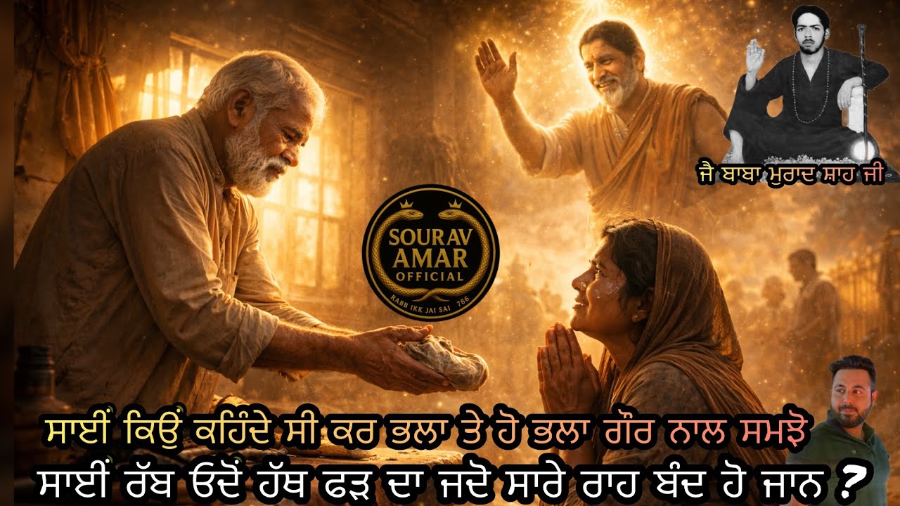 साईं रब तब हाथ पकड़ता है जब सारे रास्ते बंद हो ? ਕਰ ਭਲਾ ਤੇ ਹੋ ਭਲਾ,#sailaddishahji #om #lifechanging 