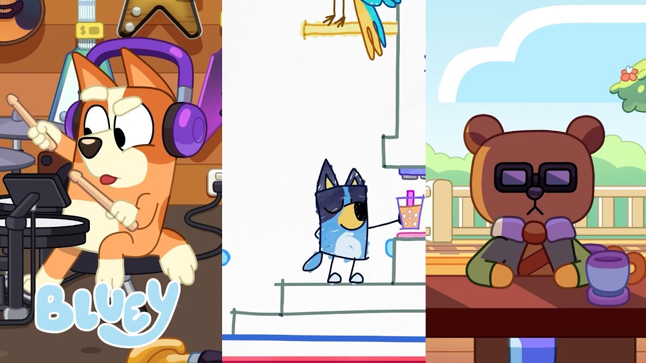 Alle Bluey Kortfilm indtil videre 🎉💙 | Bluey På Dansk