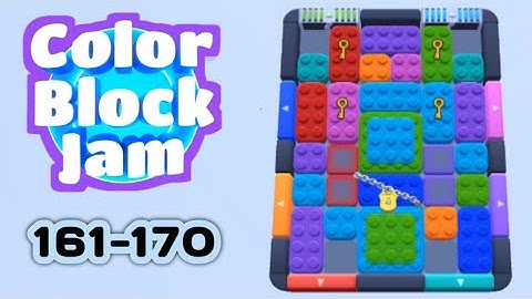 Color Block Jam Level 161-170 | No Commentary, No Music | Android Gameplay