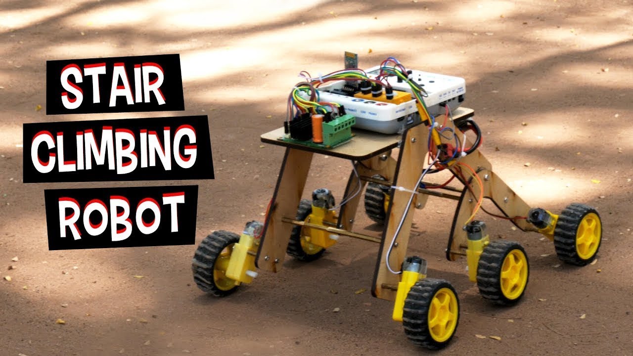 How to Make a Stair Climbing Robot based on Rocker Bogie Mechanism