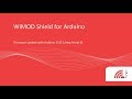 5. WiMOD LoRa Shield for Arduino - Firmware Update