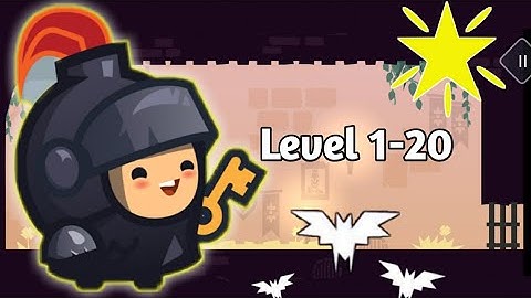 Tricky Castle 1-20 Bats and Stars Locations Level Walkthrough