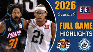 Big3 2026 | Miami 305 vs Houston Rig Hands  | Full Game | Big3 season 9