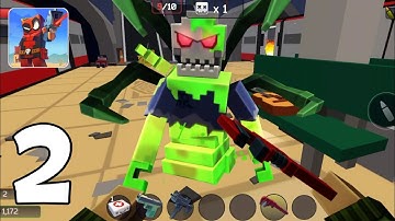 Pixel Combat: Zombies Strike - Subway Part 2 (Android GamePlay Walkthrough)