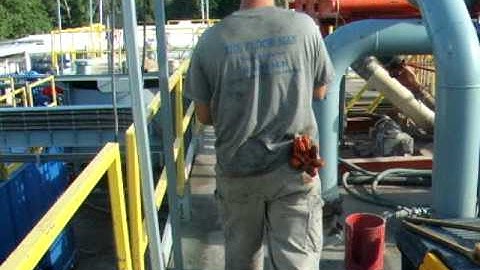 2006 Internship: Rig Work - Weighing Mud Part 1