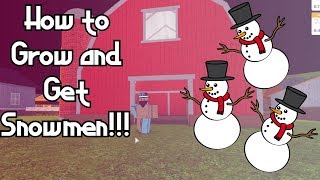 How To Get Snowman Seeds In Welcome To Farmtown Beta - 