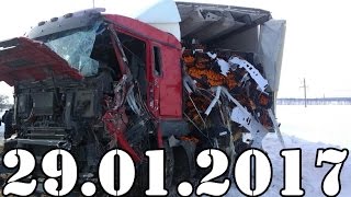 Подборка АВАРИИ и ДТП январь 29.01.2017. Accidents Car Crash. #428