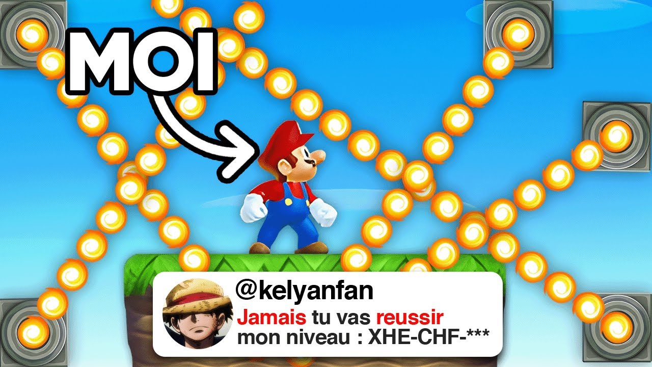 Je teste vos IMMONDES niveaux MARIO MAKER 2